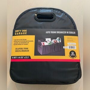 Dirty Dog Garage Collapsible Trunk Organizer with Cooler